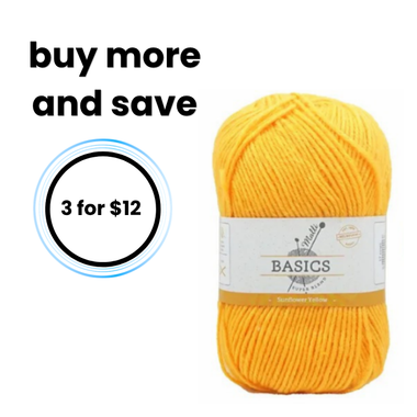 Super Blend Basic Yarn - Sunflower Yellow