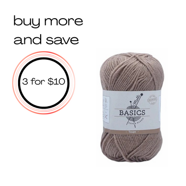 Super Blend Basic Yarn - Taupe