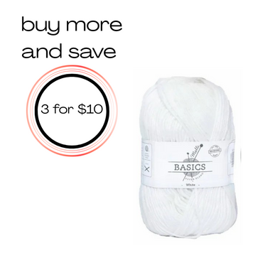 Super Blend Basic Yarn - White