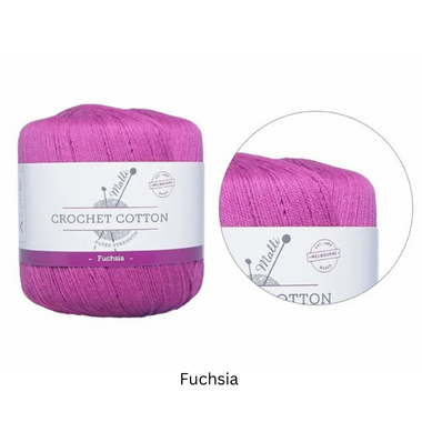 Super Strength Crochet - Fuchsi