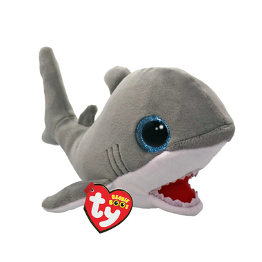 TY Beanies - Finnegan - Grey Shark - Reg