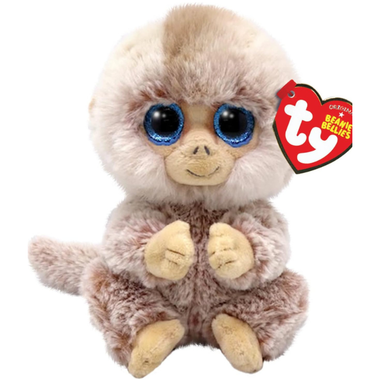 TY Beanies - Stubby - Monkey with Brown Belly - Reg
