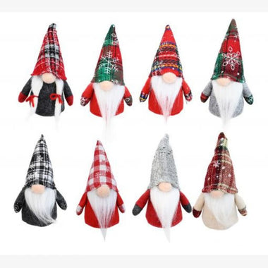 Table Gnome Vintage Hat 14cm Assorted