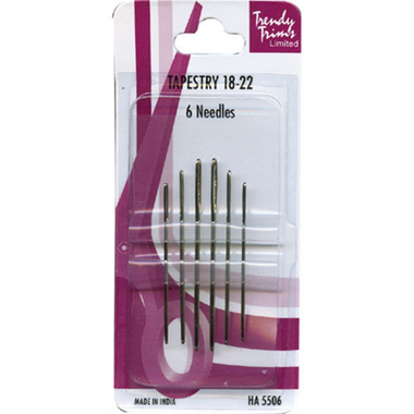Tapestry Needles Size 18-22