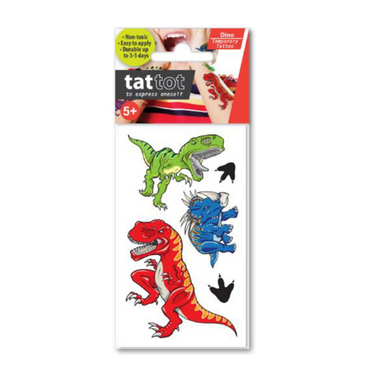 Temp Tattoos Dinosaurs 6x10cm