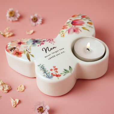 The Cottage Butterfly Tealight Holder - Nan