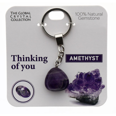Thinking of You Gem Keyring