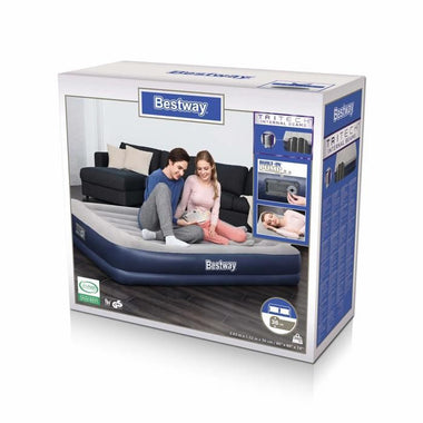 Tritech Airbed Queen Built-in AC pump - 2.03m x 1.52m x 36cm