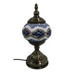 Turkish Mosaic Lamp - Blue & Yellow Mosaic