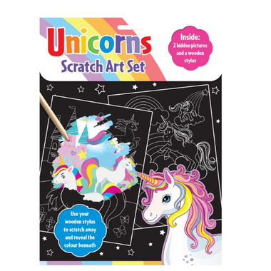 Unicorn Scratch Art Set