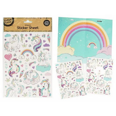 Unicorn Sticker 2pc