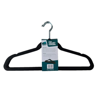 Velvet Hanger 5pk Seymours