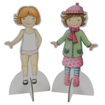 Vintage - Paper Dolls Kit