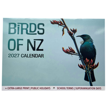 Wall Calendar A4 - Birds of NZ