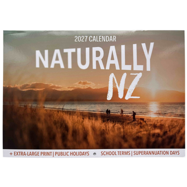 Wall Calendar A4 - Naturally New Zealand