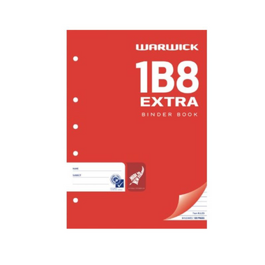 Warwick 1B8 Exercise Book - Extra