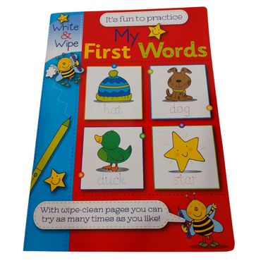 Wipe Clean - My First Words