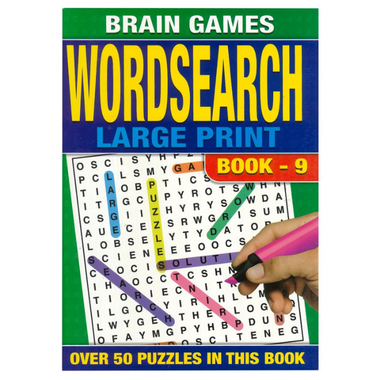 Word Search Large Print 64p