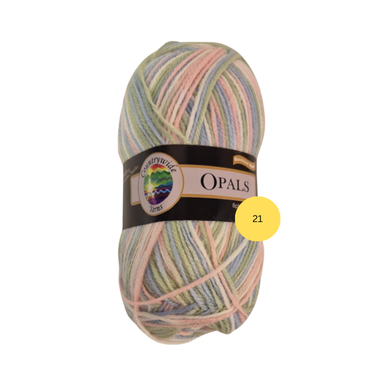 Yarn Opals 21 Multi Pink-Blue-Mint