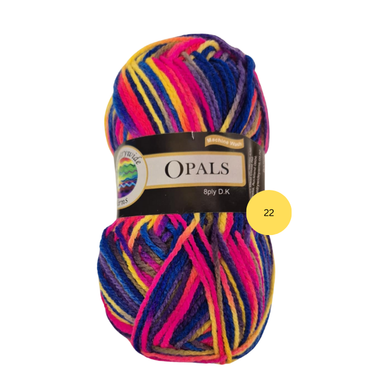 Yarn Opals 22 Multi Mardi Gras