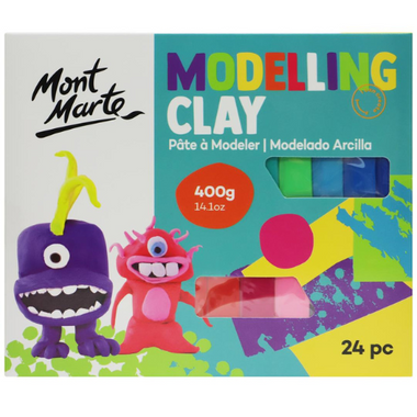 Kids Modelling Clay Set 24pc