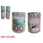 $100 or $50 Money Tin Large