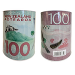 $100 or $50 Money Tin Large