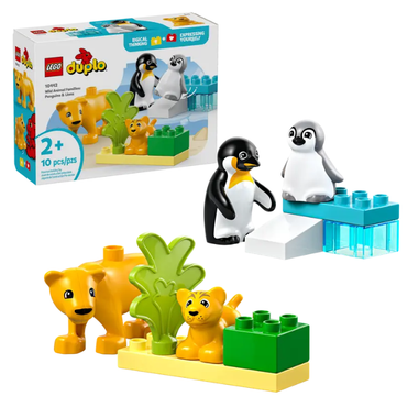 10442 - Duplo - Wild Animal Families Penguins & Lions