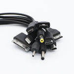 10 in 1 Phone Power Adapter Cable with USB AM