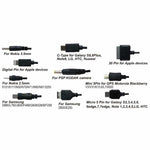 10 in 1 Phone Power Adapter Cable with USB AM