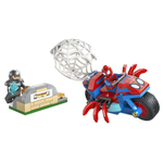 11206 - Mavel - Spidey on his Motorcycle vs Rhino