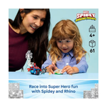 11206 - Mavel - Spidey on his Motorcycle vs Rhino