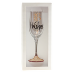 18th Wishes Rose Gold Flute