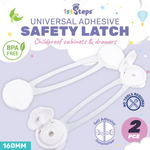 1st Steps - Baby Safety Universal Safety Latch - 2pc