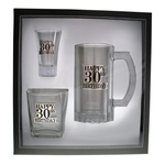 30th Badged SSS Gift Glass Set