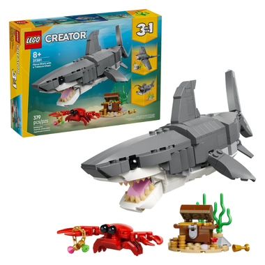 31381 Creator 3n1 - Fierce Shark with a Treasure Chest