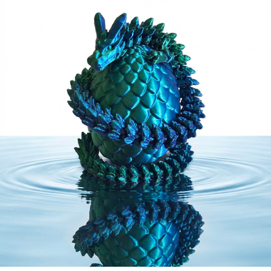 3D Printed Dragon Egg