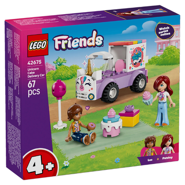 42675 Friends - Unicorn Cake Delivery Car