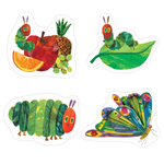 4 in 1 Hungry Caterpillar Shaped Puzzle