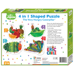 4 in 1 Hungry Caterpillar Shaped Puzzle