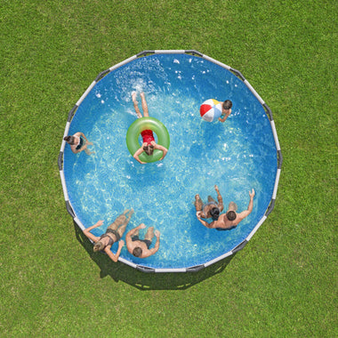Bestway Steel Pro Max Round Frame Pool Set 4.27m x 1.22m