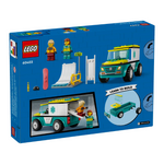 60403 - City - Emergency Ambulance And Snowboarder