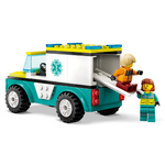 60403 - City - Emergency Ambulance And Snowboarder