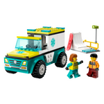 60403 - City - Emergency Ambulance And Snowboarder