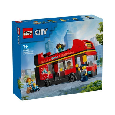 60407 - City - Red Double Decker Sightseeing Bus