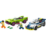 60415 - City - Police Car And Muscle Car Chase