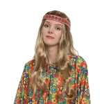 60s Hippie Wig & Headband
