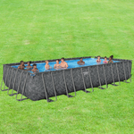 Bestway APX 365 Rectangular Pool Set - 7.32m x 3.66m x 1.32m
