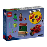 76287 - Marvel - Iron man with Bike and The Hulk