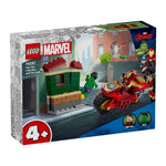 76287 - Marvel - Iron man with Bike and The Hulk